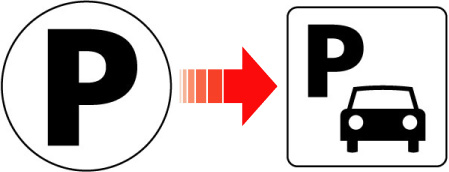 駐車場ピクト