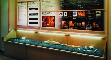 陳列ケース・展示パネル写真